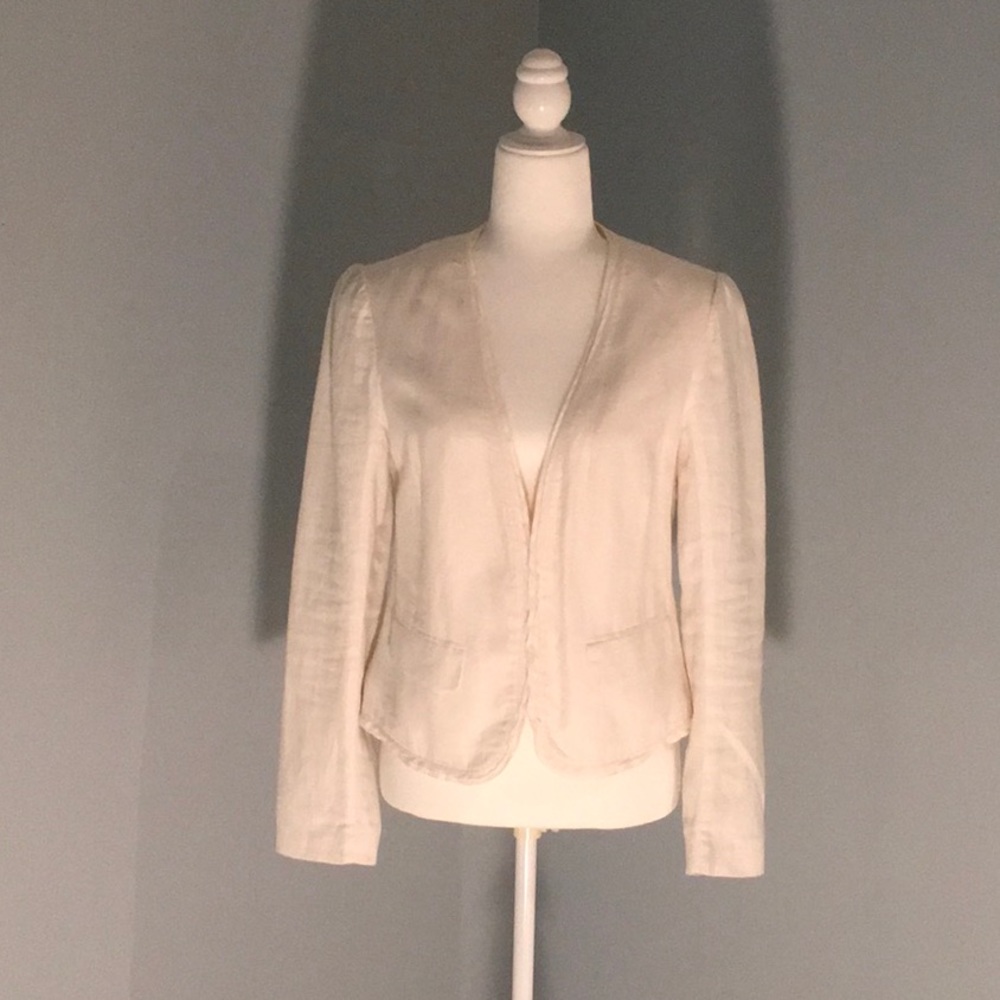 Loft linen blazer jacket